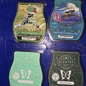 Scentsy Wax Bars - 4 Pak Bundle
